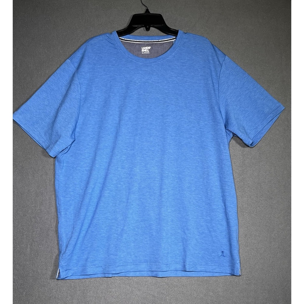 Lands End Blue Shirt Mens XXL